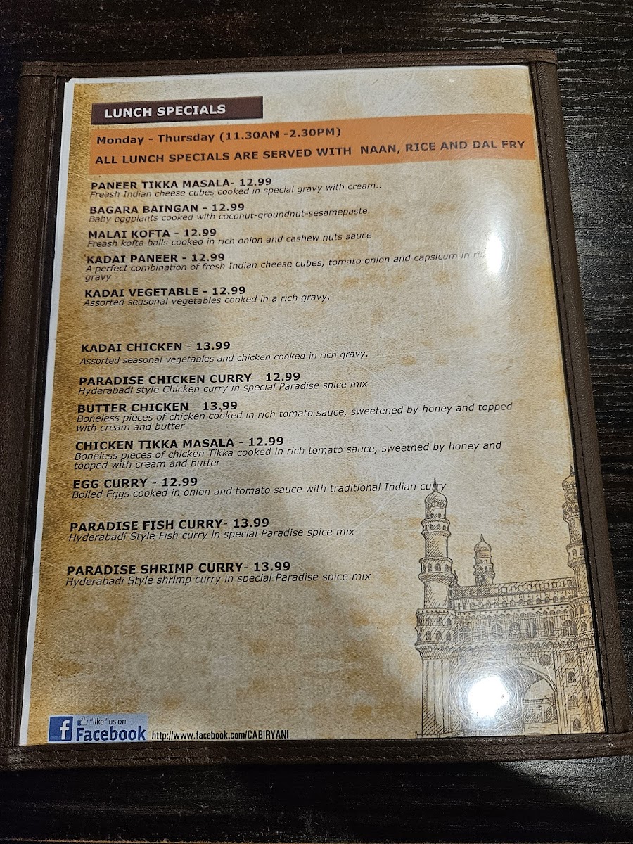 Menu Paradise Biryani Pointe-2